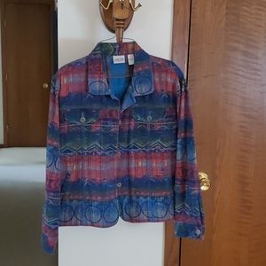 Chico's blazer jacket size 2